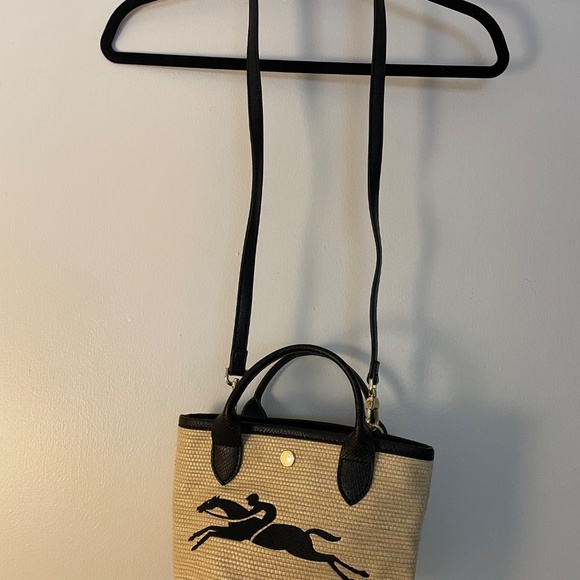 Longchamp Le Panier Pliage Small Top Handle Bag - Picture 2 of 8